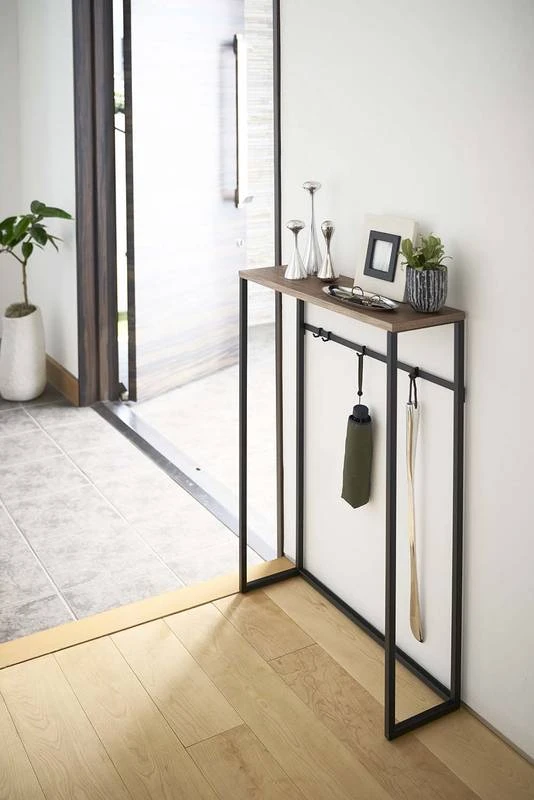 Yamazaki Console D'entrée Métal Et Bois 2 Yamazaki Console D'entrée Métal Et Bois – Image 2