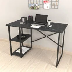Bureau Nittedal Avec étagère Anthracite -Wenko Soldes Boutique ebbe3db909504f8ba7f25cb3fd7912db