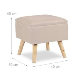 Tabouret Avec Espace De Rangement -Wenko Soldes Boutique edc5d9223b2a4d34beeaf4edf57ea1c3