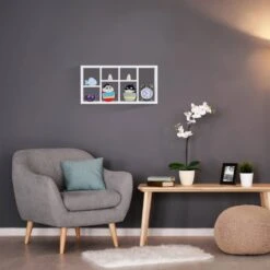 Étagère Murale Avec 7 Compartiments -Wenko Soldes Boutique ef20379bfcb74787a615c4b1506a6596