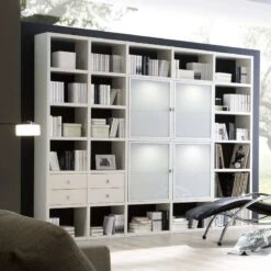 Ensemble Mural Empire III -Wenko Soldes Boutique empire wohnwand glas 1288702