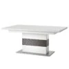Table Extensible Kushiro -Wenko Soldes Boutique esstisch arco mit ausziehfunktion weiss grau 4710988