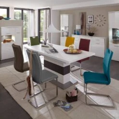 Table Extensible Kushiro -Wenko Soldes Boutique esstisch arco mit ausziehfunktion weiss grau 4710992