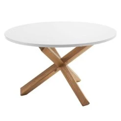 Table Avia -Wenko Soldes Boutique esstisch avia eiche teilmassiv weiss eiche 1283570