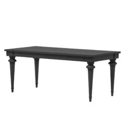 Table Azjana -Wenko Soldes Boutique esstisch azjana pinie massiv schwarz ohne funktion 3549473