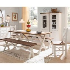 Table De Salle à Manger Balignton -Wenko Soldes Boutique esstisch balignton i kiefer massiv weiss 4278152