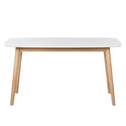 Table Bjelland -Wenko Soldes Boutique esstisch bjelland eiche teilmassiv eiche weiss 150 x 80cm 4065912