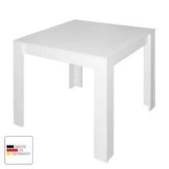 Table Fairford -Wenko Soldes Boutique esstisch fairford matt weiss 80 x 80 cm 4802196
