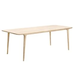 Table Fleek -Wenko Soldes Boutique esstisch fawn eiche massiv eiche weiss geoelt 160 x 90 cm 3867256