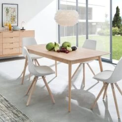 Table De Salle à Manger Finsby I -Wenko Soldes Boutique esstisch finsby i buche massiv 140 x 90 cm 3681237