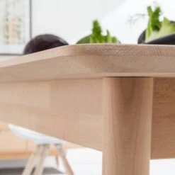 Table De Salle à Manger Finsby I -Wenko Soldes Boutique esstisch finsby i buche massiv 140 x 90 cm 3681277