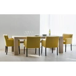 Table George -Wenko Soldes Boutique esstisch george eiche massiv eiche hell 180 x 100 cm 3944144