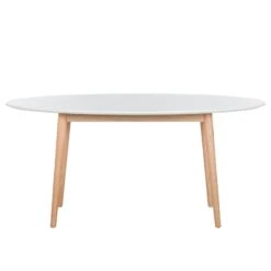 Table LINDHOLM Ovale -Wenko Soldes Boutique esstisch lindholm i eiche teilmassiv 190 x 100 cm 4038604