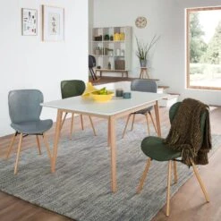 Table LINDHOLM -Wenko Soldes Boutique esstisch lindholm iii eiche teimassiv 140 x 90 cm 4136396