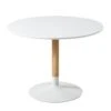 Table Laud -Wenko Soldes Boutique esstisch maud i esche teilmassiv weiss esche 5126444