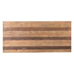 Table TAMATI -Wenko Soldes Boutique esstisch tamati i altholz pinie metall pinie dunkel schwarz 220 x 100 cm 4920744