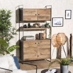 Bibliothèque 4 Portes 1 égagère -Wenko Soldes Boutique f04a69ecbbc8422090854441ff2393e0