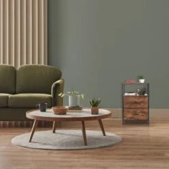 Table De Nuit Style Industriel 2 Tiroirs -Wenko Soldes Boutique f151ab750d45432285dbd918395ee1ee