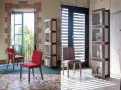 Étagère En Bois De Noyer Et Cubes Gris -Wenko Soldes Boutique f249f5ecb4024ea6b946c250fc99f912