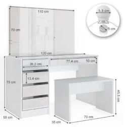 Coiffeuse Sherry Avec Miroir, Banc, LED -Wenko Soldes Boutique f344ed6fd0d14b5bb073f669fa330bca.cropped 73 47 894 913.processed