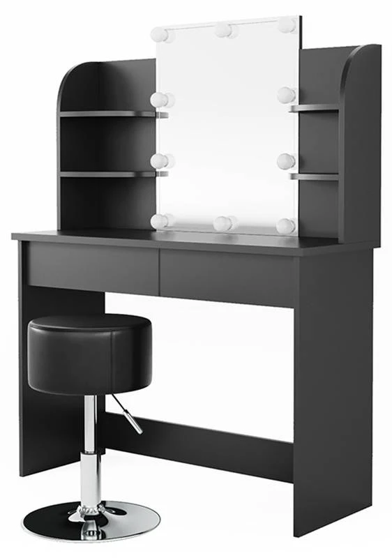 Coiffeuse Charlotte Avec Tabouret Et LED 20 Coiffeuse Charlotte Avec Tabouret Et LED – Image 20
