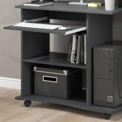 Bureau Ordinateur Harm Anthracite -Wenko Soldes Boutique f3ce80d7a84e46d5874eba4ea351761f