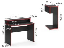 Bureau Ordinateur Kron Noir/rouge Set 2 -Wenko Soldes Boutique f3e452766f374238828a08eb6f67cc05.cropped 39 165 915 693.processed