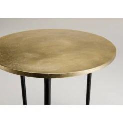Table D'appoint Ronde Aluminium Doré D51 -Wenko Soldes Boutique f5ccce8764d145e0a6f9609ab9628c94