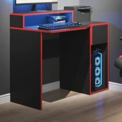 Bureau Ordinateur Kron Noir/rouge Set 7 7 Bureau Ordinateur Kron Noir/rouge Set 7 -Wenko Soldes Boutique f669cf08992945ba8b90d07d3857469d