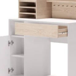 Bureau Blanc/sonoma -Wenko Soldes Boutique f6a6a5f4ad3f498bb8b438a6279233d3