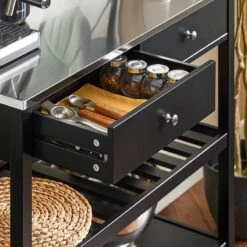 Desserte De Cuisine FKW47-SCH -Wenko Soldes Boutique f6f714f667ef446c87863dbd6955a23f