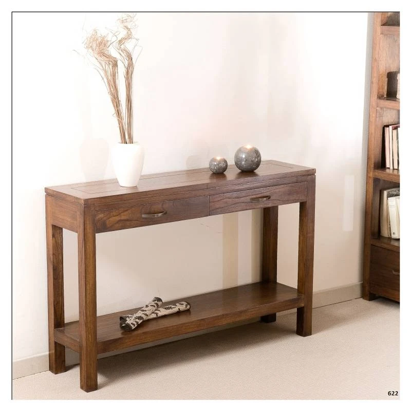 Console Moderne 2 Tiroirs 2 Console Moderne 2 Tiroirs – Image 2