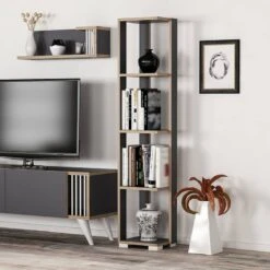 Bibliothèque Aalestrup à 4 Niveaux -Wenko Soldes Boutique f7ff6295e58d4f89b5228b3b4f1a7e35