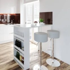 Table De Bar 117cm Blanche 8 Table De Bar 117cm Blanche -Wenko Soldes Boutique f81f24ae47204c6ab1a8b5e2a242e195