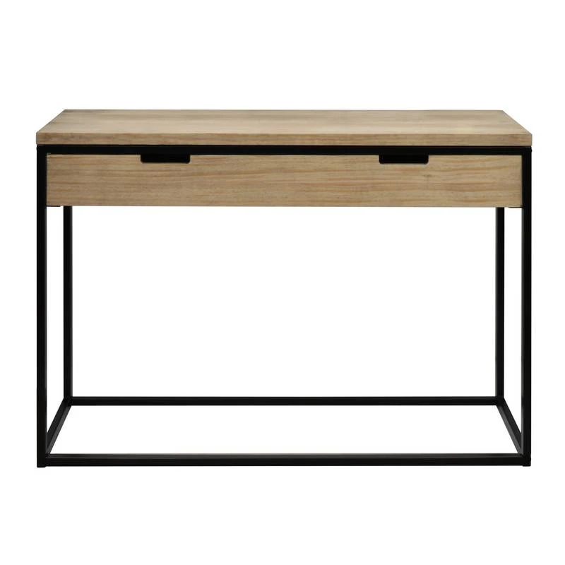 Console Avec Tiroir Icub 35x120cm Noir 5 Console Avec Tiroir Icub 35x120cm Noir – Image 5