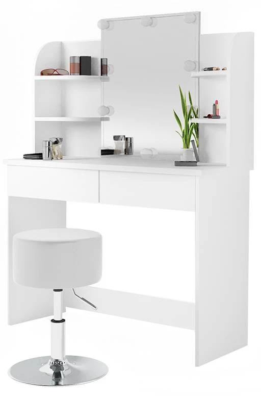 Coiffeuse Charlotte Avec Tabouret Et LED 12 Coiffeuse Charlotte Avec Tabouret Et LED – Image 12