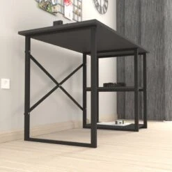 Bureau Nittedal Avec étagère Anthracite -Wenko Soldes Boutique f9f93d2ddb6c43f2abcdf0aab15bbe13
