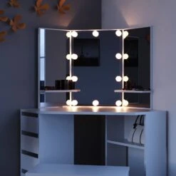 Coiffeuse D'angle Arielle (3 éléments) -Wenko Soldes Boutique faa622935f33478f84a236a0ce021c7b