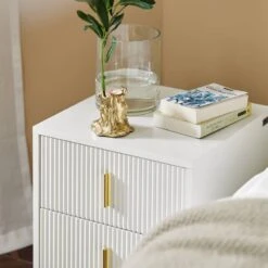 Table De Chevet FBT115-W -Wenko Soldes Boutique fc1a27e9f7b64e9b9cff0032d3f01844