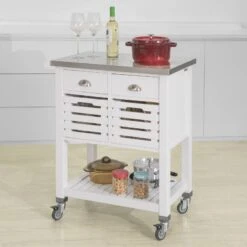 Chariot De Cuisine FKW83-W -Wenko Soldes Boutique fe4429ec2ba5444a96be7795805a4fb3