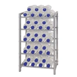 Range-bouteilles Dundalk 0,5L -Wenko Soldes Boutique flaschenstaender dundalk vi aluminium stahl 2711018