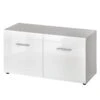 Banc D’entrée Adana -Wenko Soldes Boutique garderobenbank adana hochglanz weiss 5157504