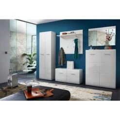 Banc D’entrée Adana 10 Banc D’entrée Adana -Wenko Soldes Boutique garderobenset adana iv 5 teilig hochglanz weiss 5157708