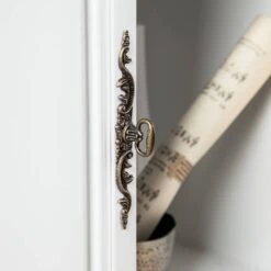 Commode Belleville -Wenko Soldes Boutique kommode belleville mit 1 schublade und 2 tueren weiss 389654