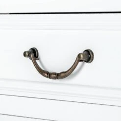 Commode Belleville -Wenko Soldes Boutique kommode belleville mit 1 schublade und 2 tueren weiss 389656