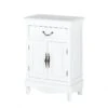 Commode Belleville -Wenko Soldes Boutique kommode belleville mit 1 schublade und 2 tueren weiss 389660