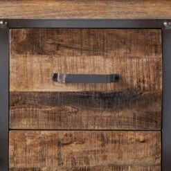 Buffet Hunter I -Wenko Soldes Boutique kommode hunter i mango massiv metall mango blaugrau 4414448