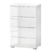 Commode Larado II -Wenko Soldes Boutique kommode larado ii hochglanz weiss weiss 3093849