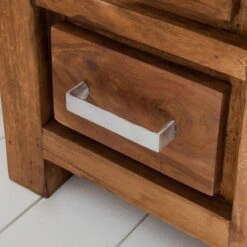 Buffet OHIO -Wenko Soldes Boutique kommode ohio i seesham massiv gewachst 3458305