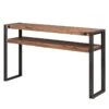 Console MANCHESTER -Wenko Soldes Boutique konsole manchester akazie massiv metall 4873540